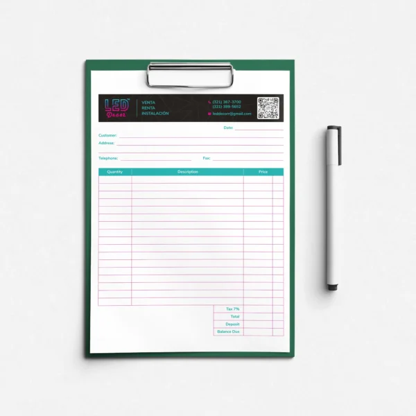 NCR Forms (Personalized)